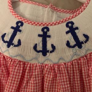 Mom & Me smocked dress